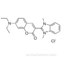 2- [7- (dietylamino) -2-oxo-2H-l-bensopyran-3-yl] -1,3-dimetyl-lH-bensimidazoliumklorid CAS 29556-33-0